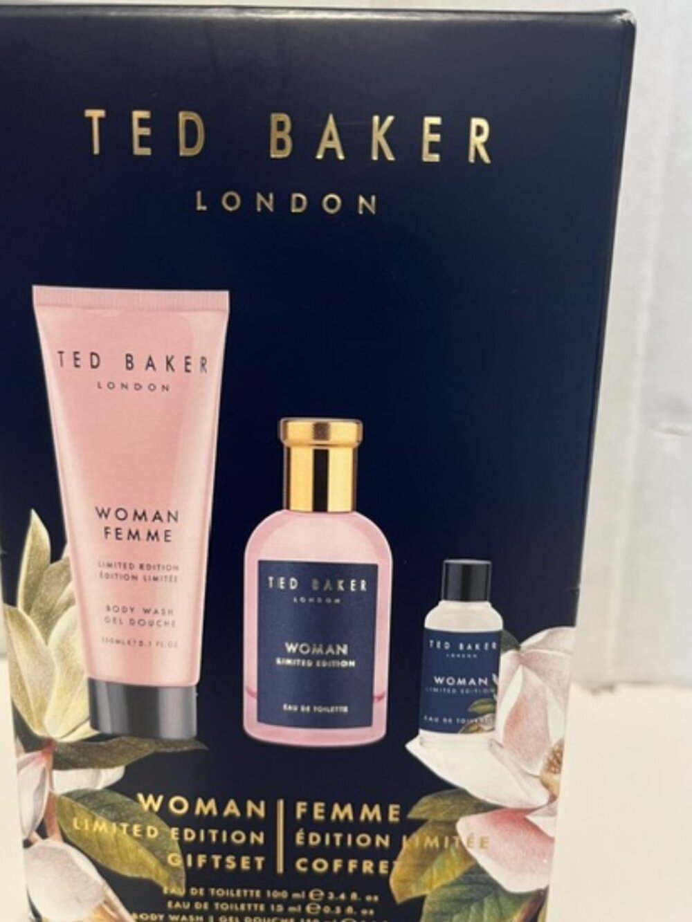 Ted Baker London woman limited edition gift set.